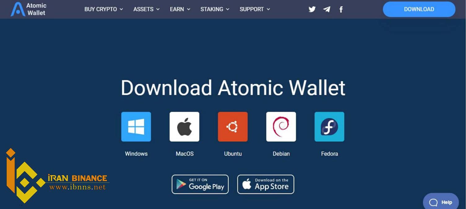 آموزش ساخت کیف پول Atomic Wallet در دسکتاپ